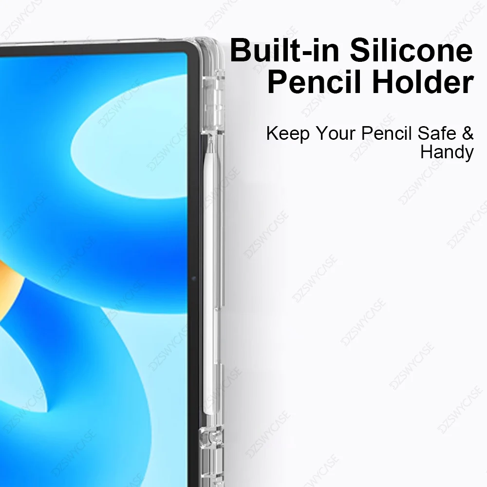 Premium Tablet Smart Case with Pencil Holder and Protective Cover
