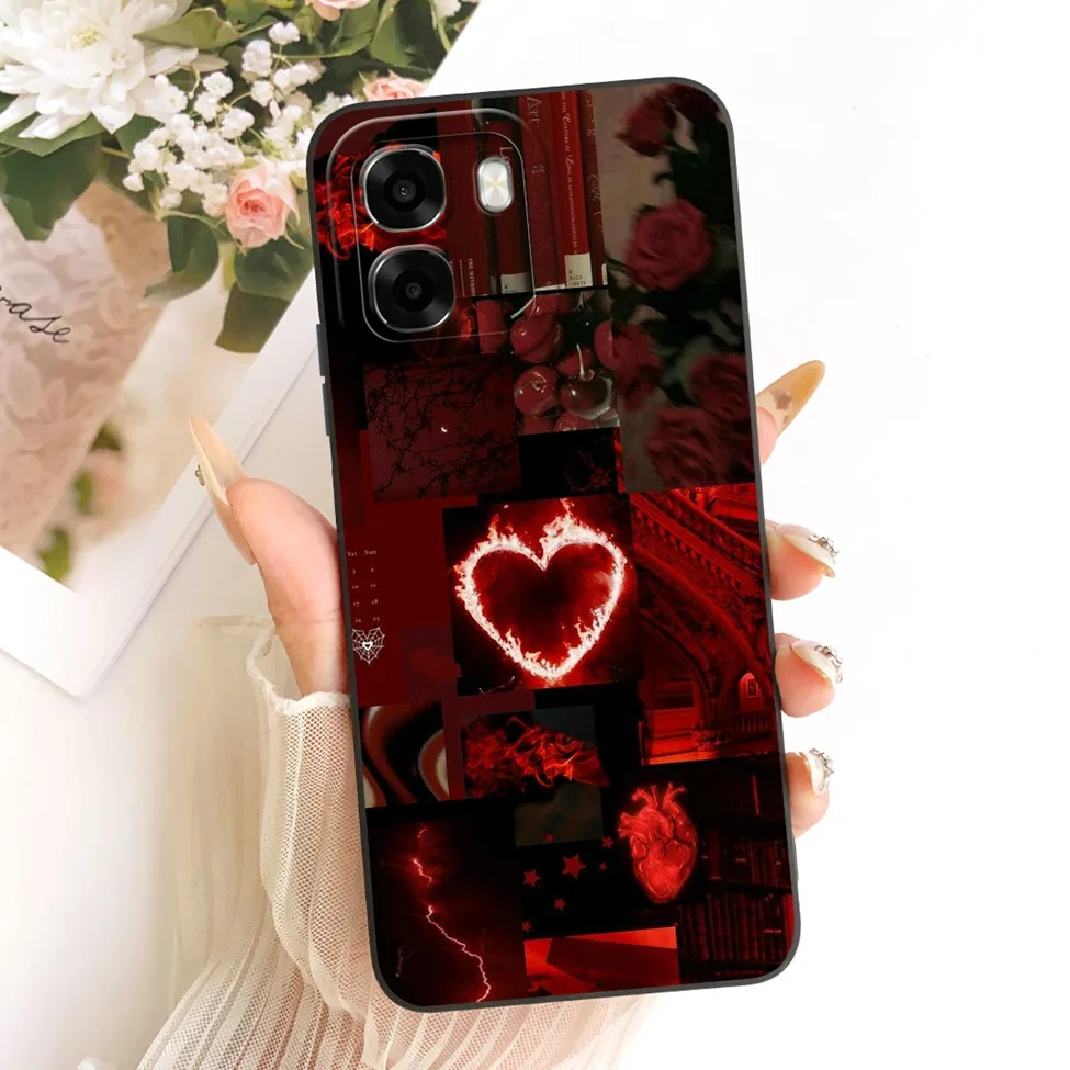 Cute Kawaii Luxury Fashion Flower Silicone Phone Case Cover
