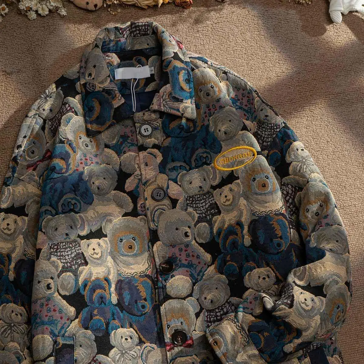 Рисунок 2 - Куртка мужская с принтом в стиле ретро