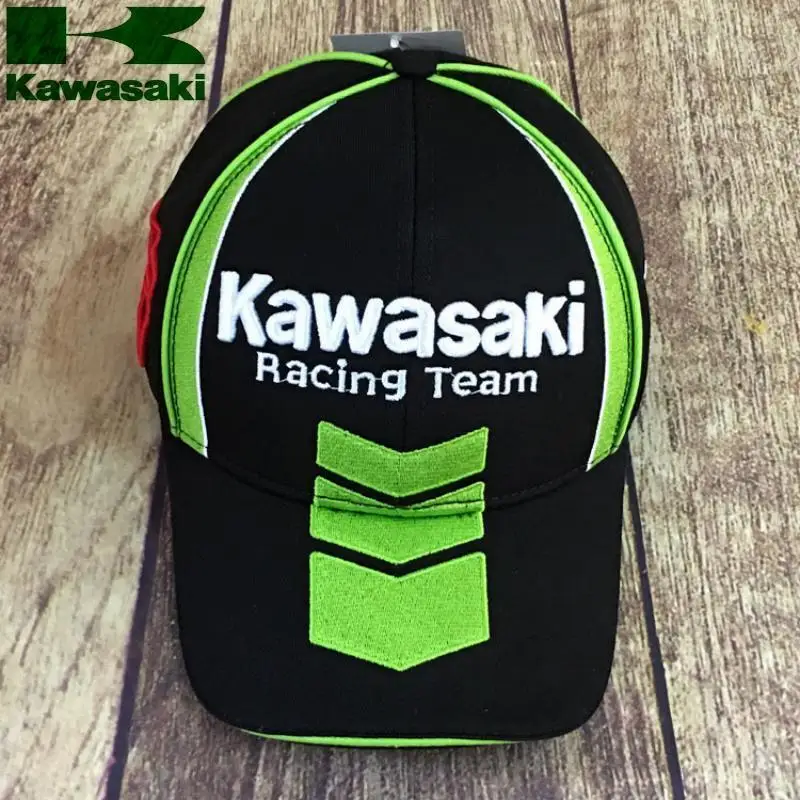 

Модные мужские и женские бейсболки Kawasak, Спортивные Повседневные кепки-тракеры в стиле хип-хоп, хлопковая Снэпбэк Кепка, уличные шляпы от солнца, кепка Kawasaki
