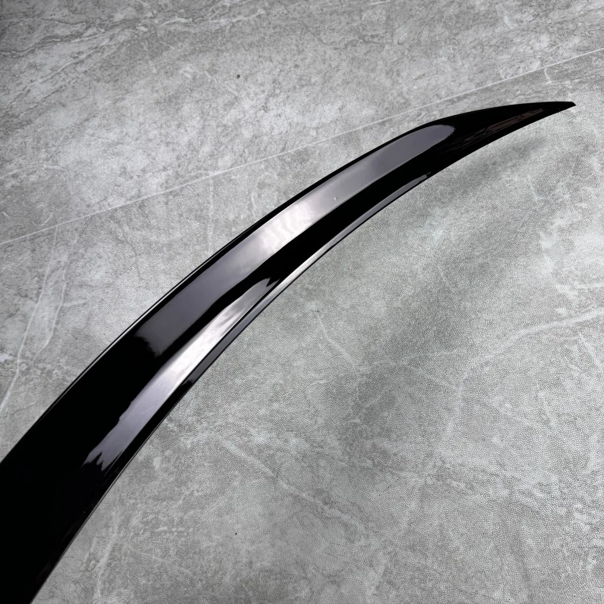 Aileron Spoiler (Lèvre De Coffre) Style AMG Noir Pour Mercedes Classe C205 Coupé Et Cabriolet