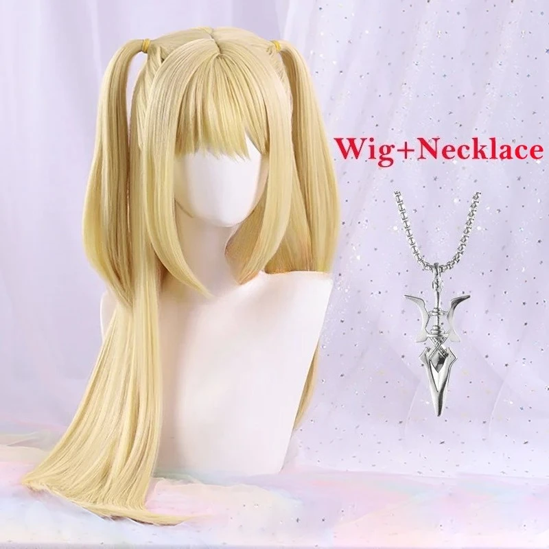Golden Blonde Long Cosplay Wig - Heat-Resistant Synthetic Fiber Hair