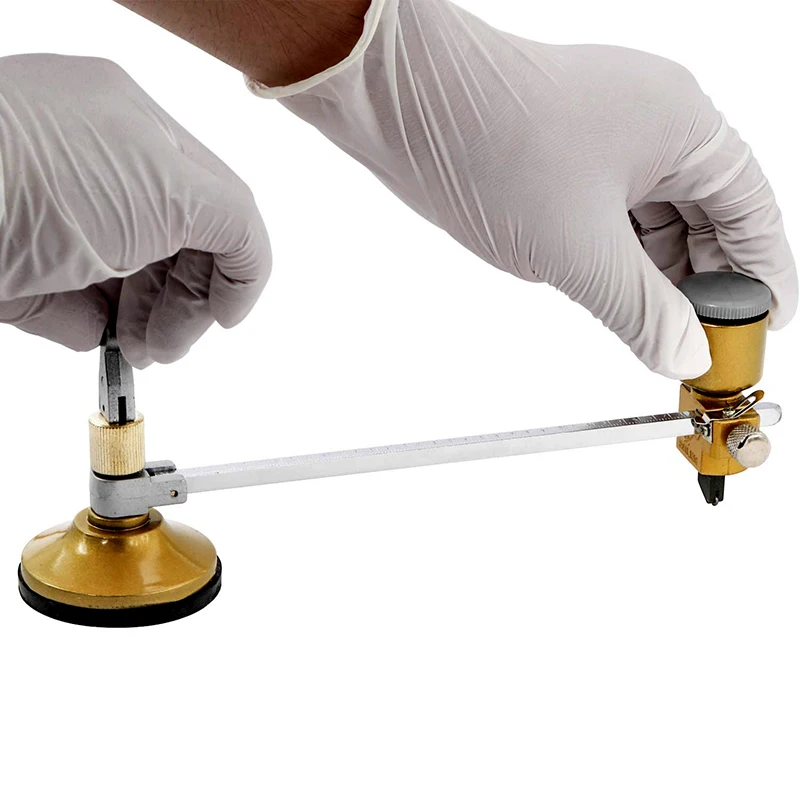 Circular Glass Cutter Handle and Suction Cup Adjustable Diamond Glass Cutter Tool Set Diameter 40cm glass cutter tile glass cutter