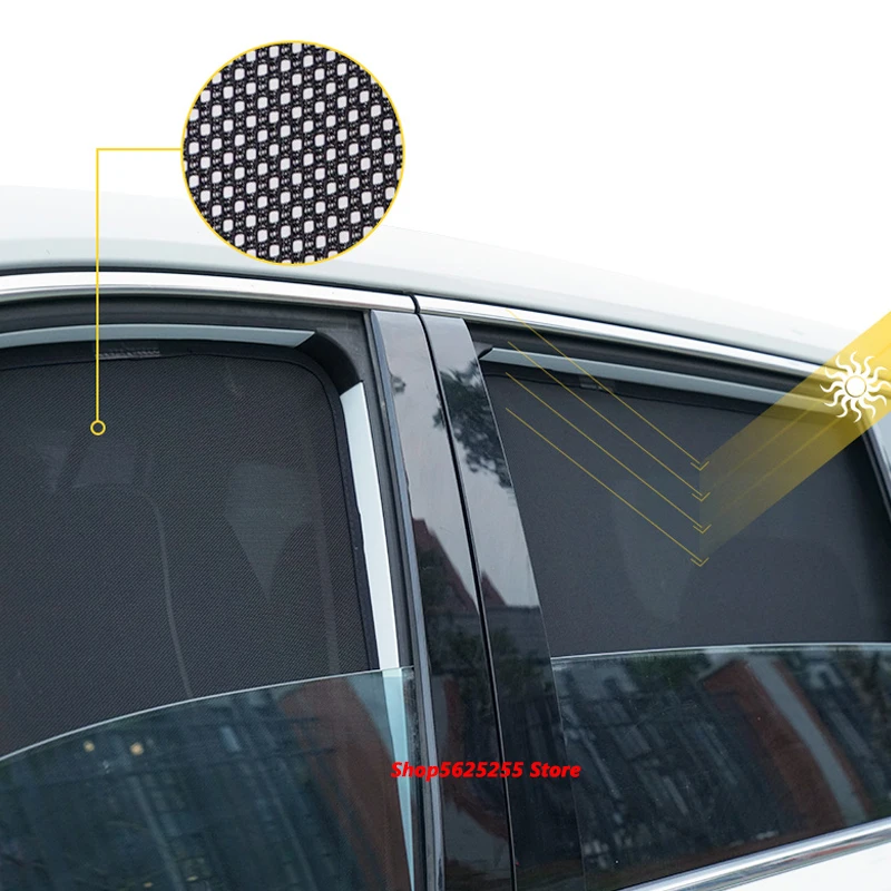 Magnetic Car Sunshade Shield Front Windshield Frame Curtain Sun Shades For Hyundai  Palisade 2020 2021 2022 2023 2024 Accessories - AliExpress