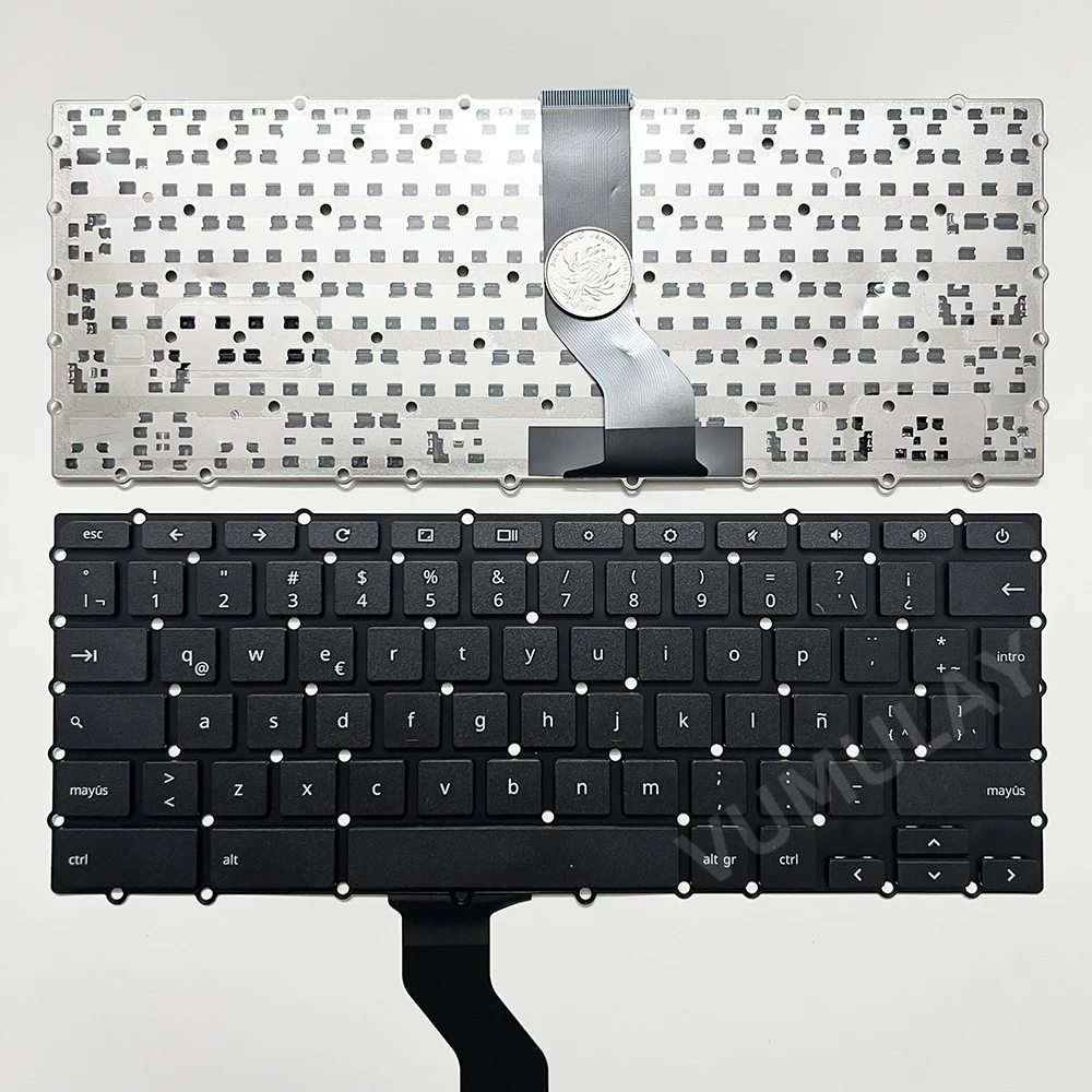 Tastiera Sp/Latin Per Acer Chromebook 15 C910 C738T Cb3-431 Cb3-531 Cb5-571 C731T C738T-C7Kd Al1G-A15B Muslimah