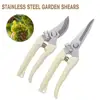 Pruner Garden Scissors Professional Sharp Bypass Pruning Shears Tree Trimmers Secateurs Hand Clippers For Garden Beak Scissors 1