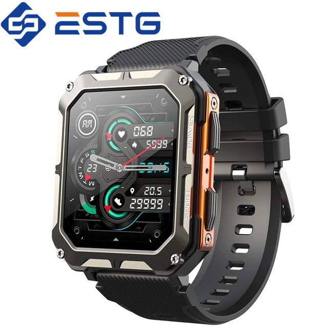 Rgthuhu Military Smart Watches for Men, 2023 Newest 1.71'' Smartwatch for  Android Phones and iPhone Compatible, 5ATM Fitness Tracker with Heart Rate