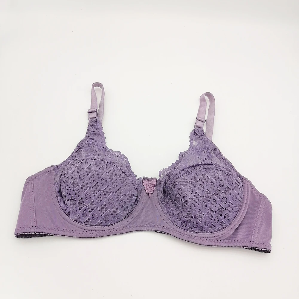 Sexy Cotton Bras for Women Full Lace Underwear Soft Bh Big Cup