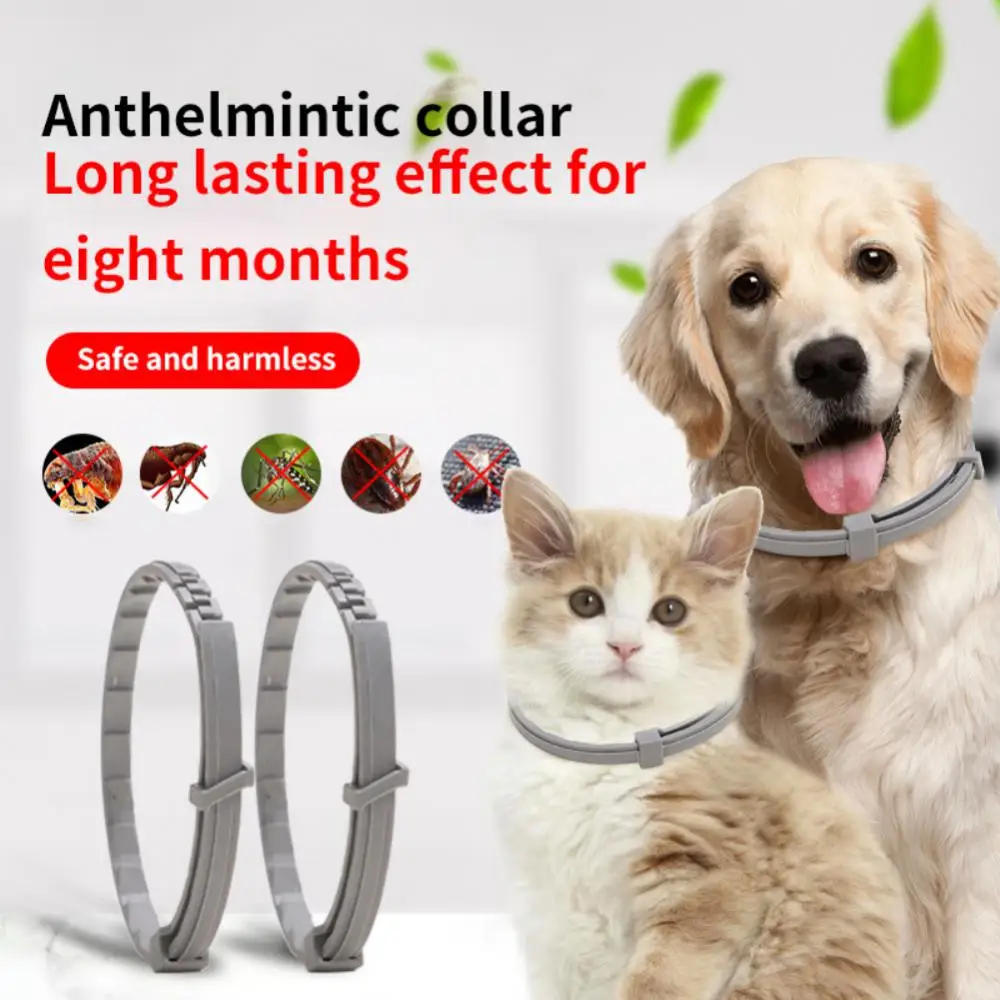 Pet Flea And Tick Collar For Dogs Cats Up Prevention Collar Anti