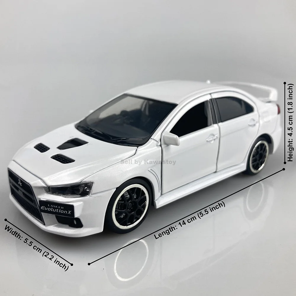 JackieKim 1:32 Scale Lancer Evolution 10 Supercar Diecast