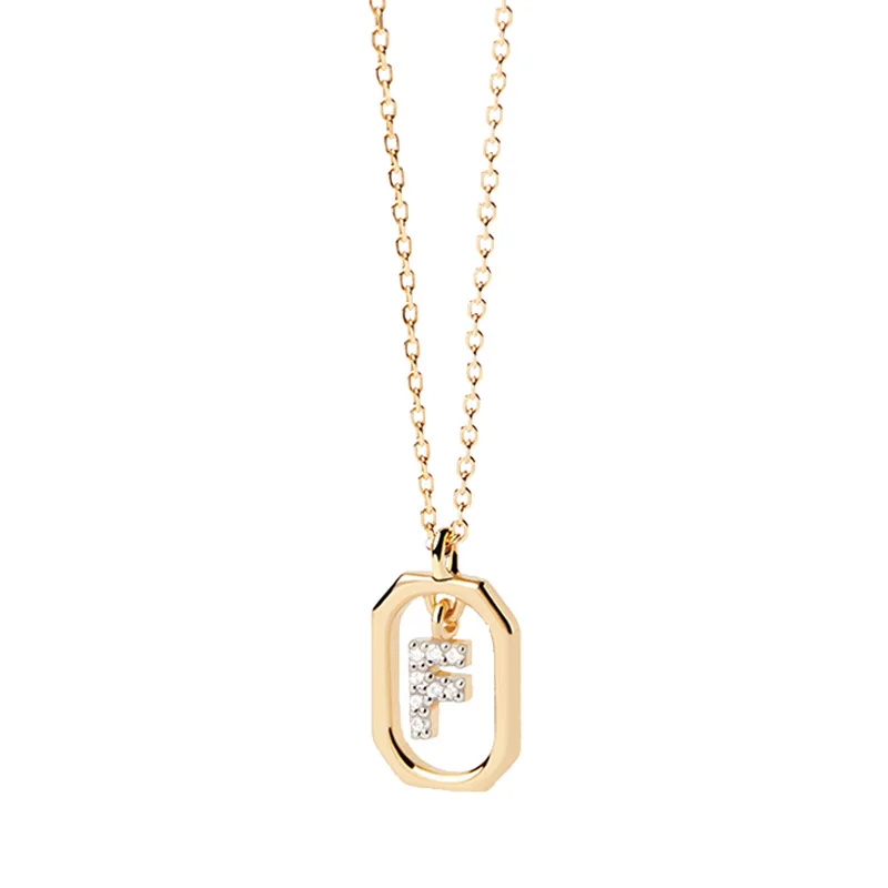 Letter Pendant Close-up