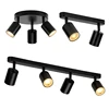 Faretto LED GU10 dimmerabile Negozio di abbigliamento Faretto da parete di fondo 7w 12W Faretto da soffitto a montaggio superficiale con luce da trail AC 220 1