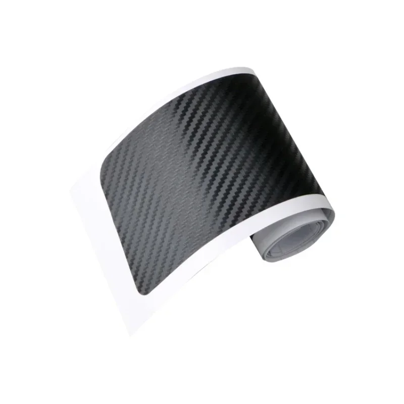Carbon Fiber Car Rear Guard Plate Sticker for Trunk Bumper Protection