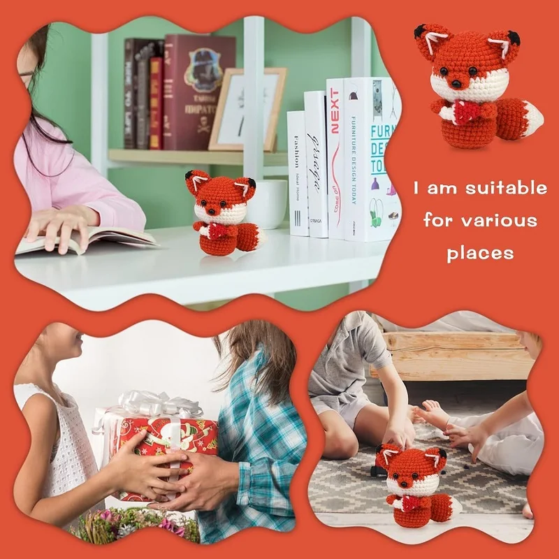 Wilderness Friends Crochet Craft Kit 24 S83e7d40299f240dd83c3f91ef7a527535