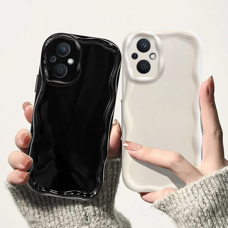 Clear TPU Wave Soft Phone Case Cover