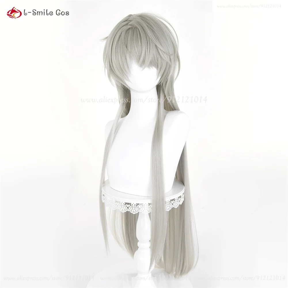 Long Hair Rafayel Xavier Sylus Zayne Caleb Cosplay Perücke für Damen und Herren, hitzebeständig, synthetisch, Halloween 23