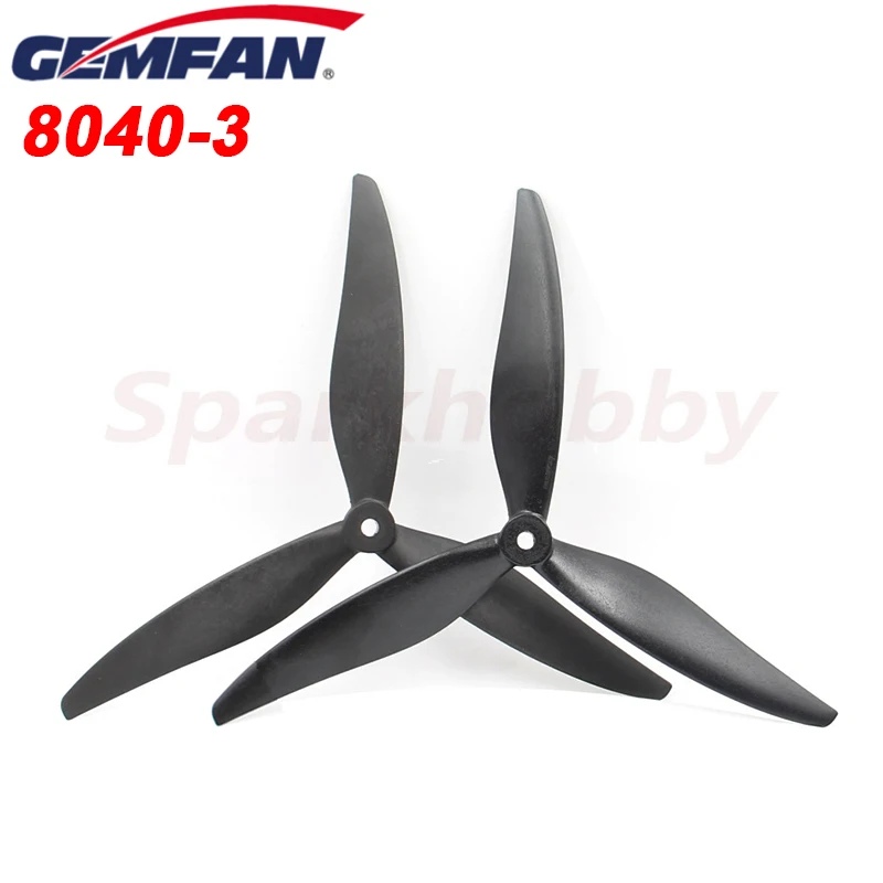 Gemfan Hurricane 2023 Durable 3-Blade 1.5mm Propellers (8 stuks