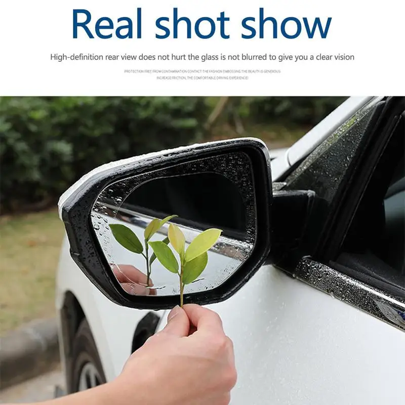 

Anti Rain For Car Mirror Sticker Rainproof Film Rearview Mirror Anti-Reflective Rainproof Anti Fog For Car Film Anti Scratch
