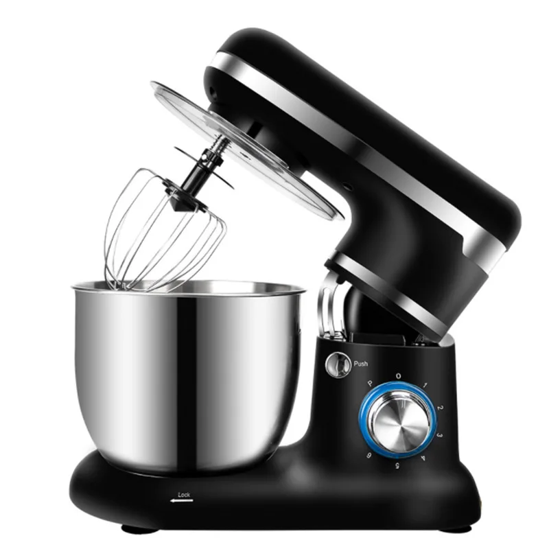 Stand Mixer Stainless Steel Bowl 7-speed Kitchen Food Blender Cream Egg Whisk Cake Dough Kneader Bread Maker kitchen faucets flexible pull out sink mixer tap 2 modes nozzle cold and hot water faucet 360° stainless steel rotation faucet