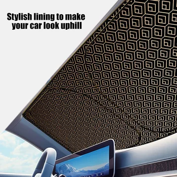 زجاج سيارة الشمس الظل نافذة أمامية ظلة الزجاج الأمامي غطاء للحماية من الشمس UVR-Blocker التبريد الحرارة درع الستائر - Image 3