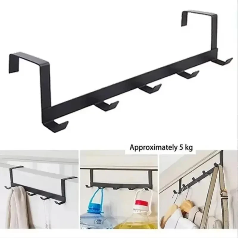 Five-Hook Door Hanger Rack 2