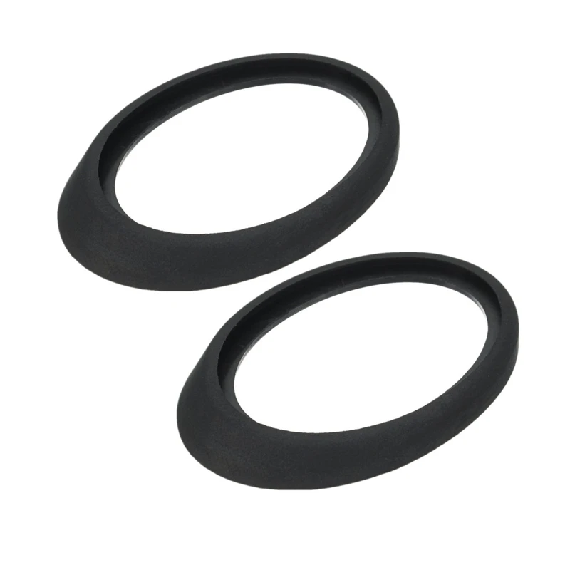 

2Pcs Car Styling Roof Antenna Gasket Black Rubber Sealing Ring for Most Car M76E