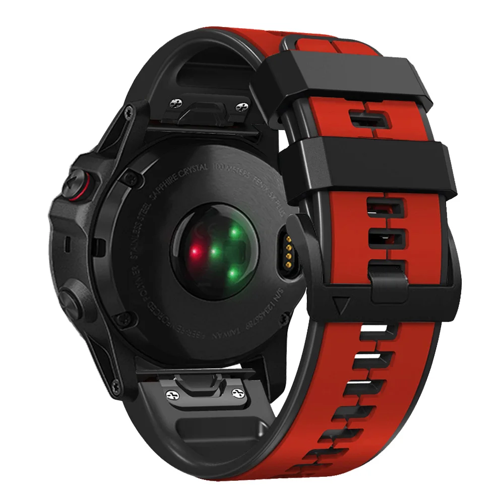Quickfit 22mm Silicone Band Strap – Versatile and Comfortable Wristband Bracelet