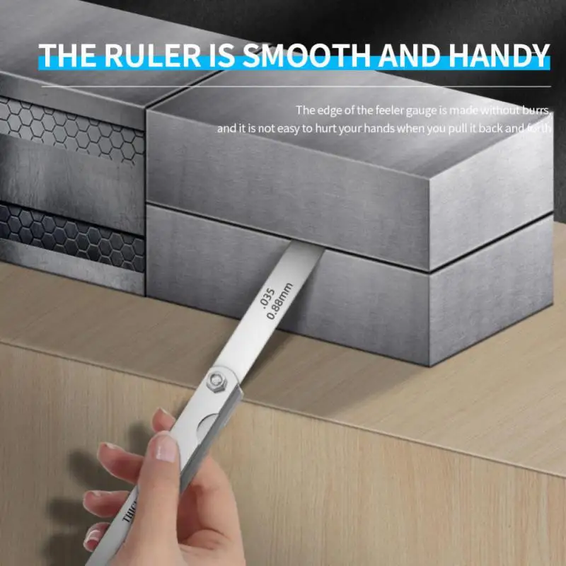 32/20/17PCS Feeler Gauge Metric Size 0.04-0.88mm Thickness Gauge Set Valves Foliage of Valves Spark Plug Gap Measurement feeler gauge