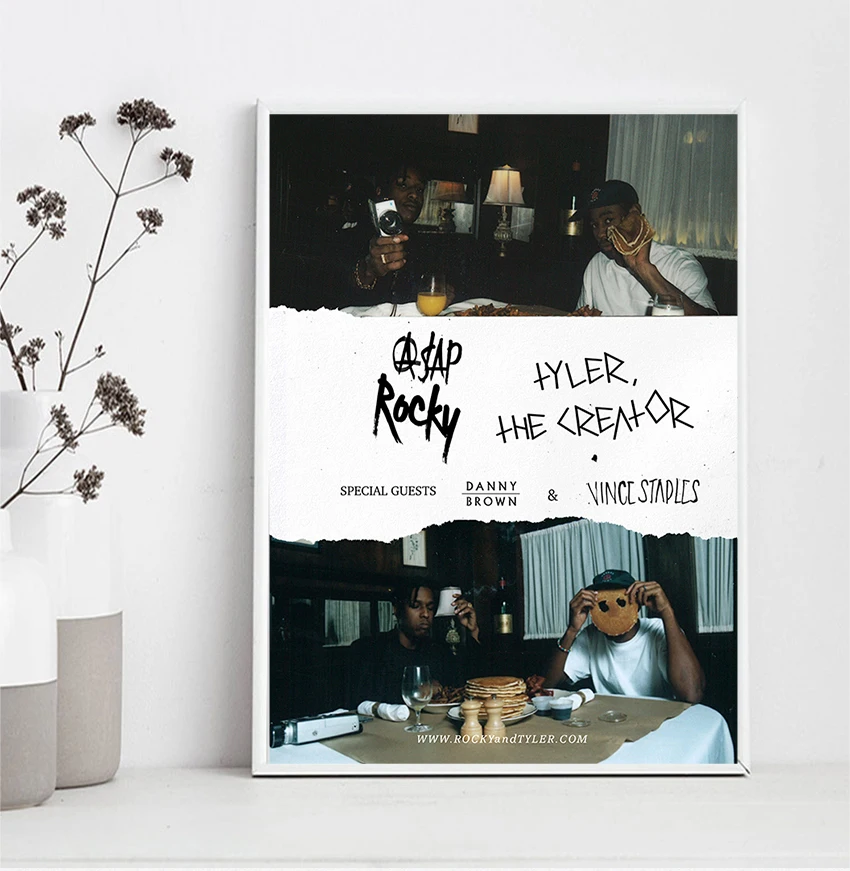 Music Album Star Art Canvas Painting Wall Pictures Living Room Home Decor Poster Prints Tyler the Creator Flower Boy IGOR Rap