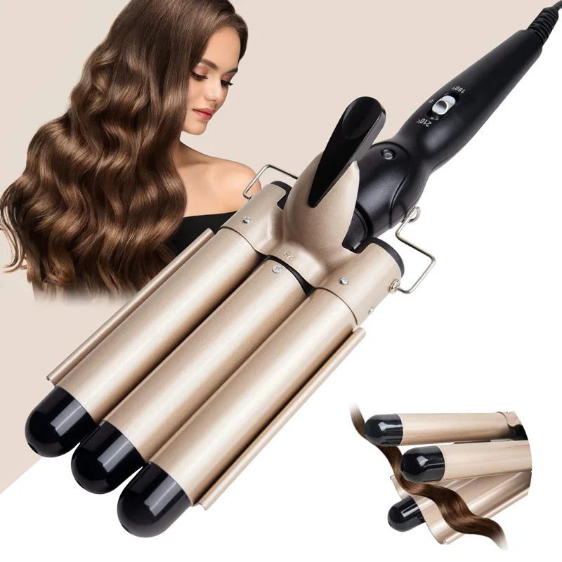 3pcs 5pcs 20pcs lm317k lm317k mil lm217k lm117k 1 2v 37v adjustable three terminal regulator tube to 3 Three Tube Curler Iron Temperature Adjustable Electric Waver Styling Triple Barrel Egg Roll Hair Styling Beauty Hair Device