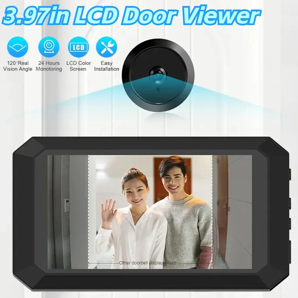 매직 아이 전자 뷰파인더 나이트 비전, 3.97 인치 LCD 스크린 비디오 디지털..