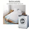 1pc Cooling Fitted Sheet made of 100% Cooling Nylon, Waterproof Bed Sheet Breathable Mattress Cover for Hot Sleepers in Summer 4
