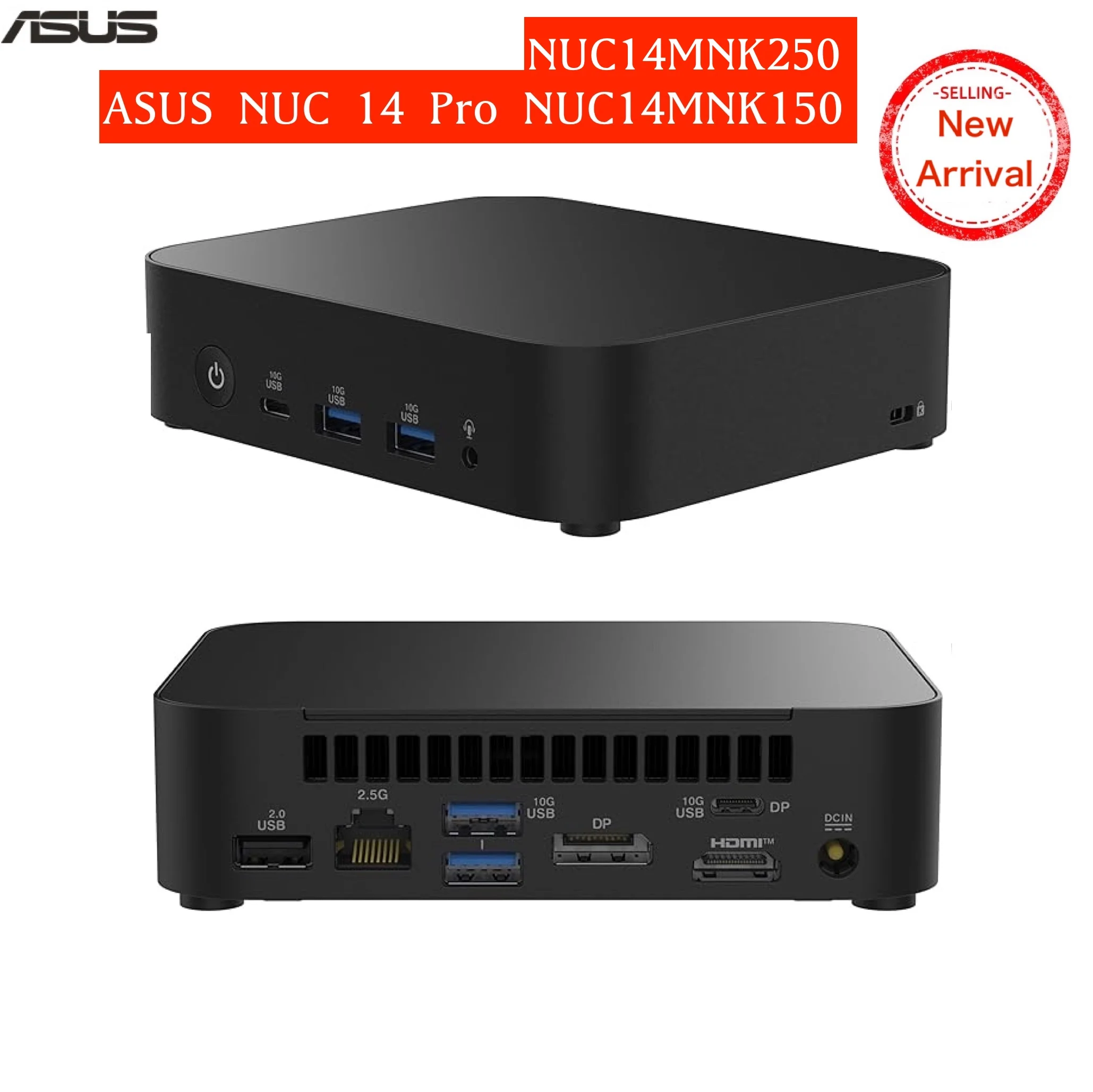 ミニPC ASUS NUC 14 intel n250 Windows11 16gb ASUS NUC 14 Essential Intel N250 Quad Core Mini PC w/ 2.5GbE LAN