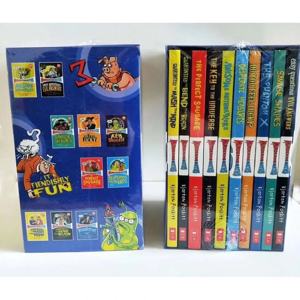Scienza Orribile! Matematica! Storia! Geografia! Un Set Completo Di 20 Volumi! Quaderni Scientifici Inglesi Per Bambini Libros Libro