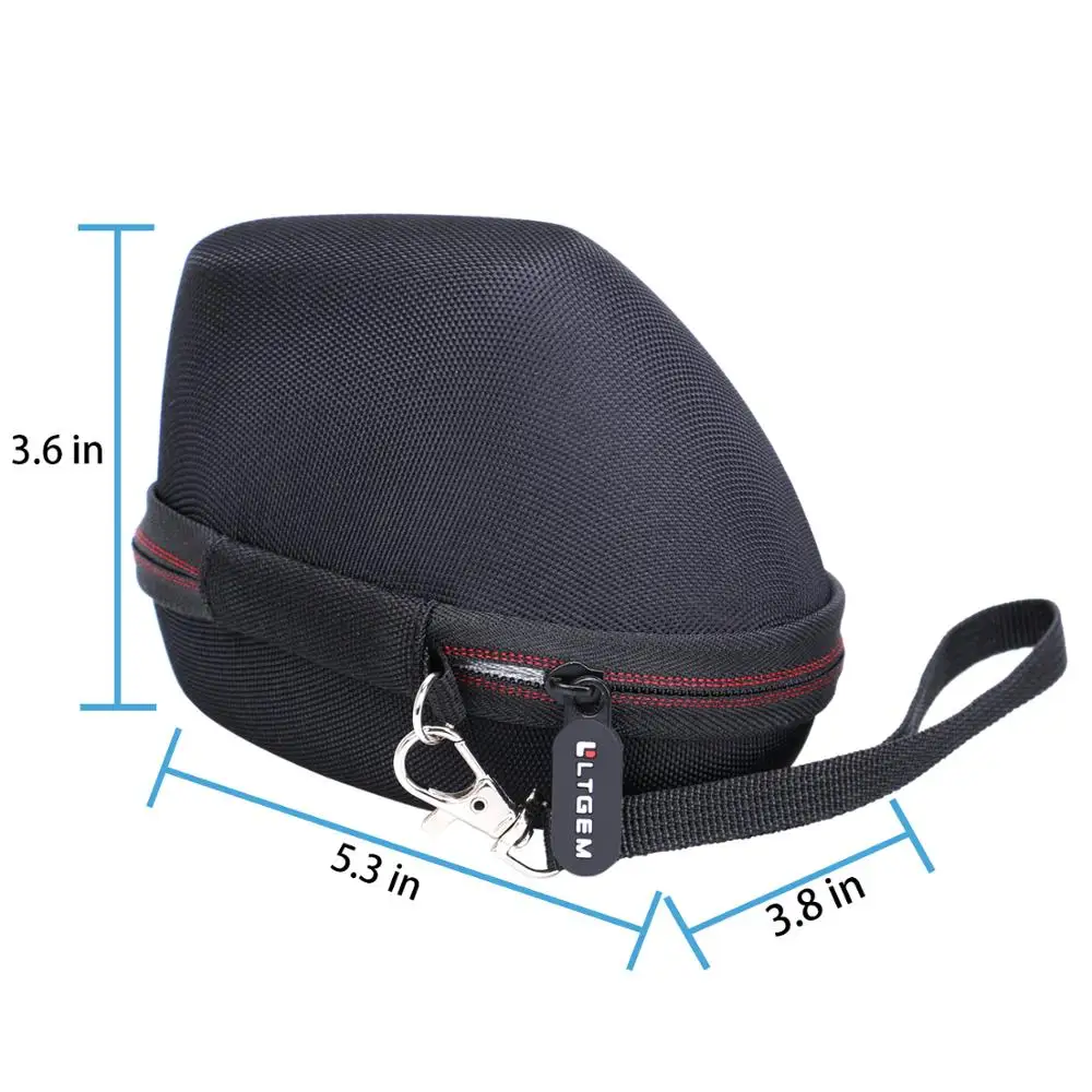 Ltgem-eva Hard Case para Logitech mx Vertical Mouse Ergonômico Avançado Bolsa Protetora de Viagem - Imagem 4
