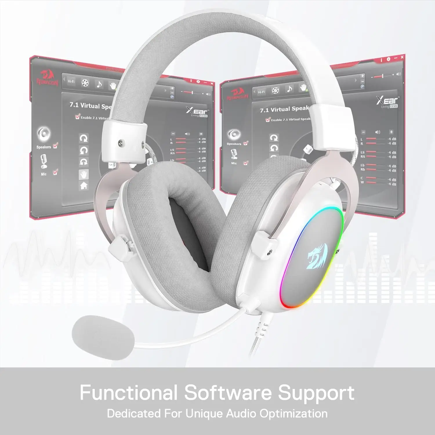 Redragon H510 Zeus-X RGB Headphone 6