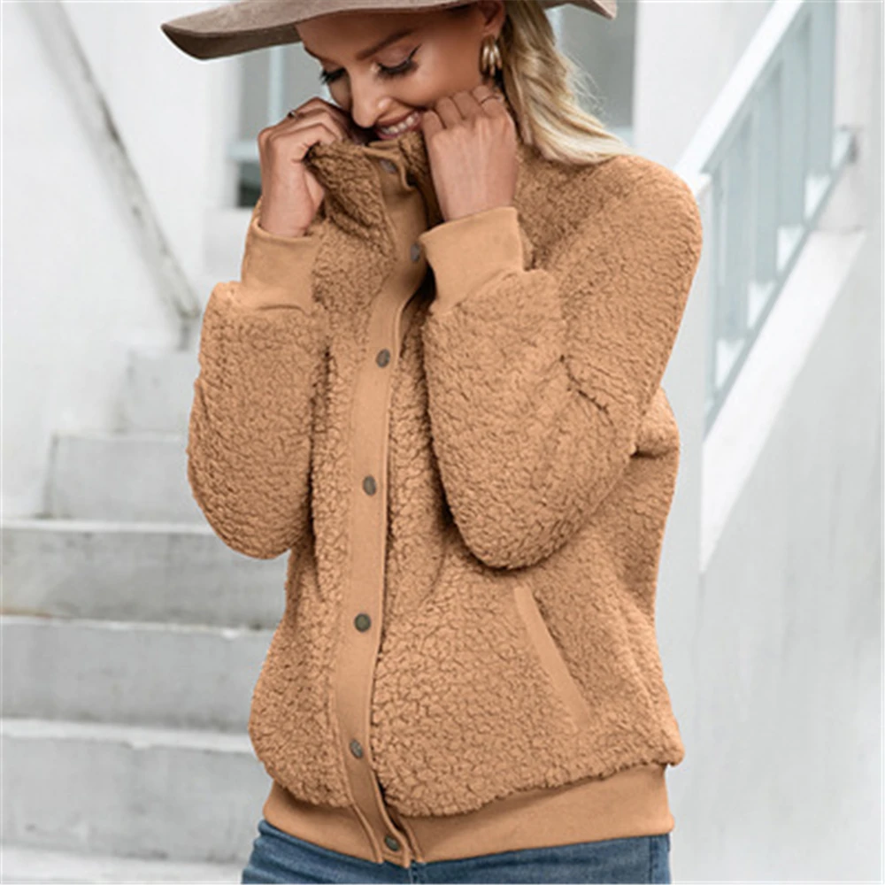 Veste Enfant Unisexe Col Montant - Longueur Moyenne, Fermeture éclair, Polaire