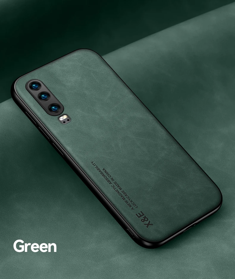 Luxury Leather Phone Case For Huawei Mate 20 30 40 Plus 20X P20 P30 P40 P50 Lite Pro Nova 4E 5 6 7 9 10 SE 5G Silicone C_voghion.com