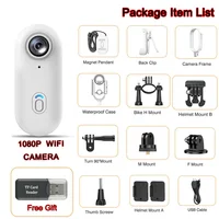 Magnetic 4K Mini Action Camera HD 1080P WiFi Wireless Body Mount POV Holder Bodycam Vlogging Motorcycle Helmet Sports Video Cam - Image 6