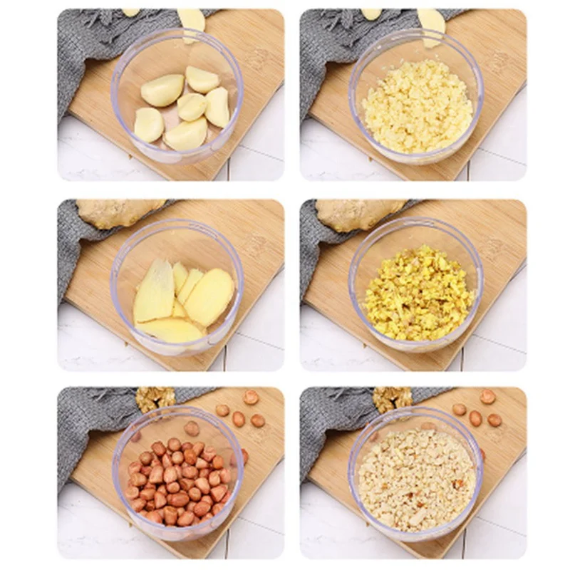 Manual Nut Grinder with Hand Crank Nut Chopper Peanut Grinder Dried Fruit  Crusher for Different Nuts for Baking for Kitchen