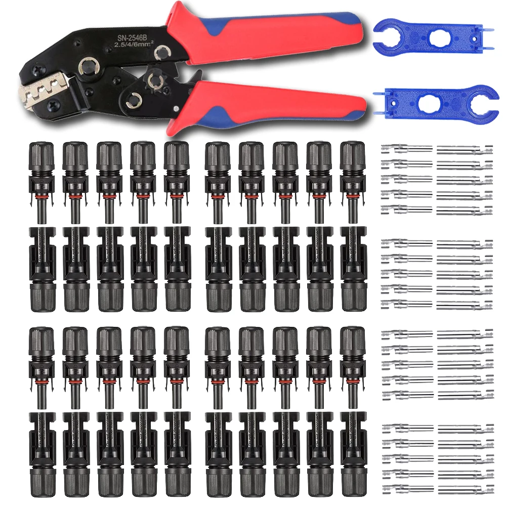 Multikontakt4Crimpwerkzeug PhotovoltaikKabelst ecker SN2546B Klemm