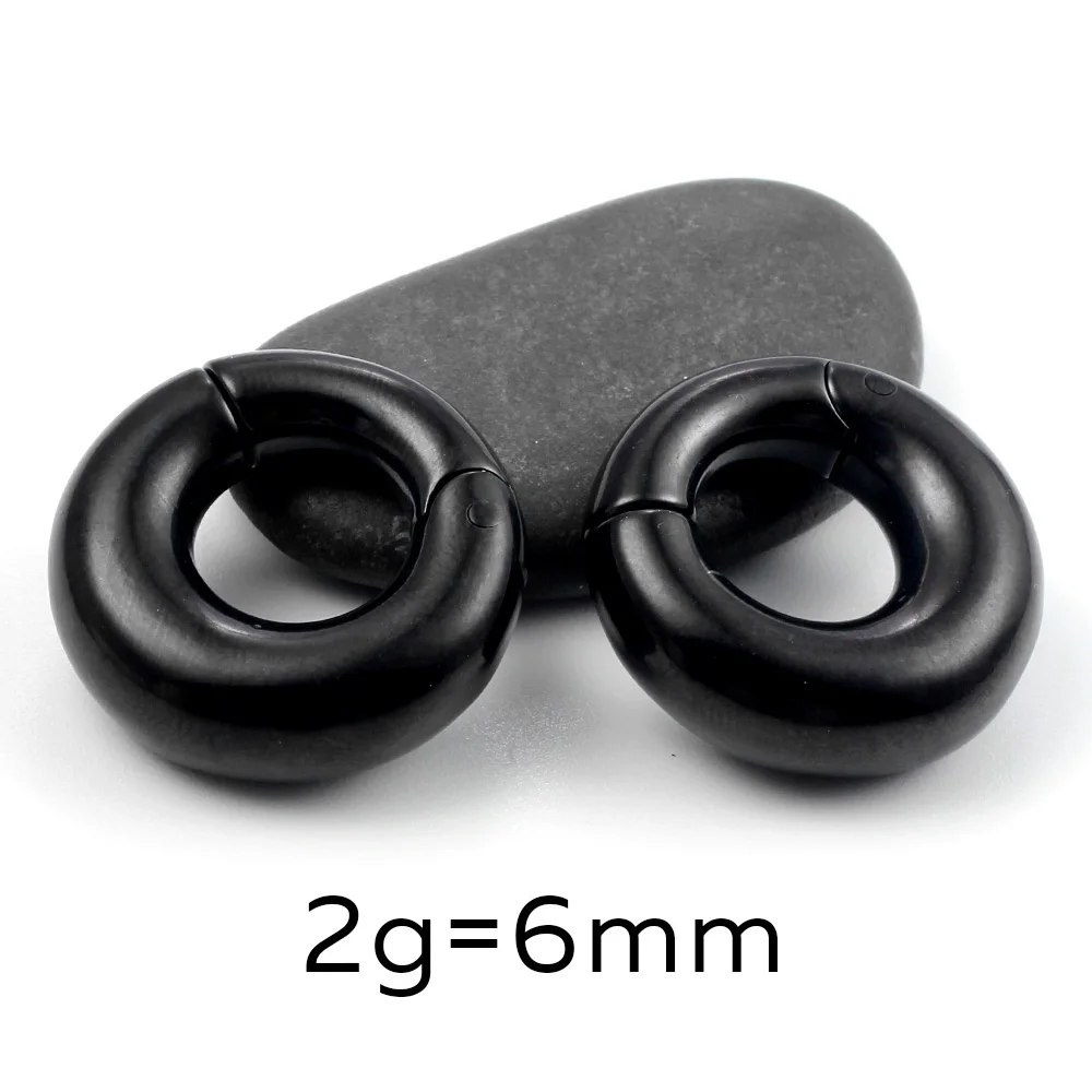 Casvort 10PCS Stainless Steel Round Mark Ear Weights Hangers For Stretched Ear Lobe Piercing Ear