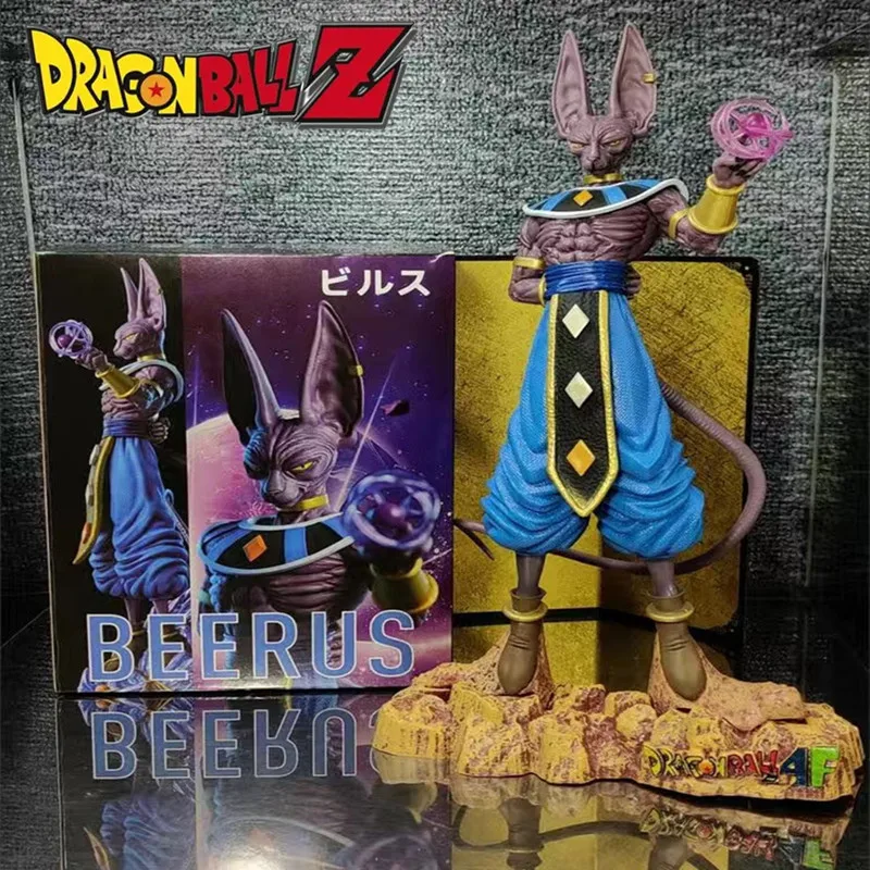 

Dragon Ball Z Beerus Standing Battle Super Saiyan PVC Anime Figure DBZ Super God of Destruction Action Figurine Model Toys 30CM