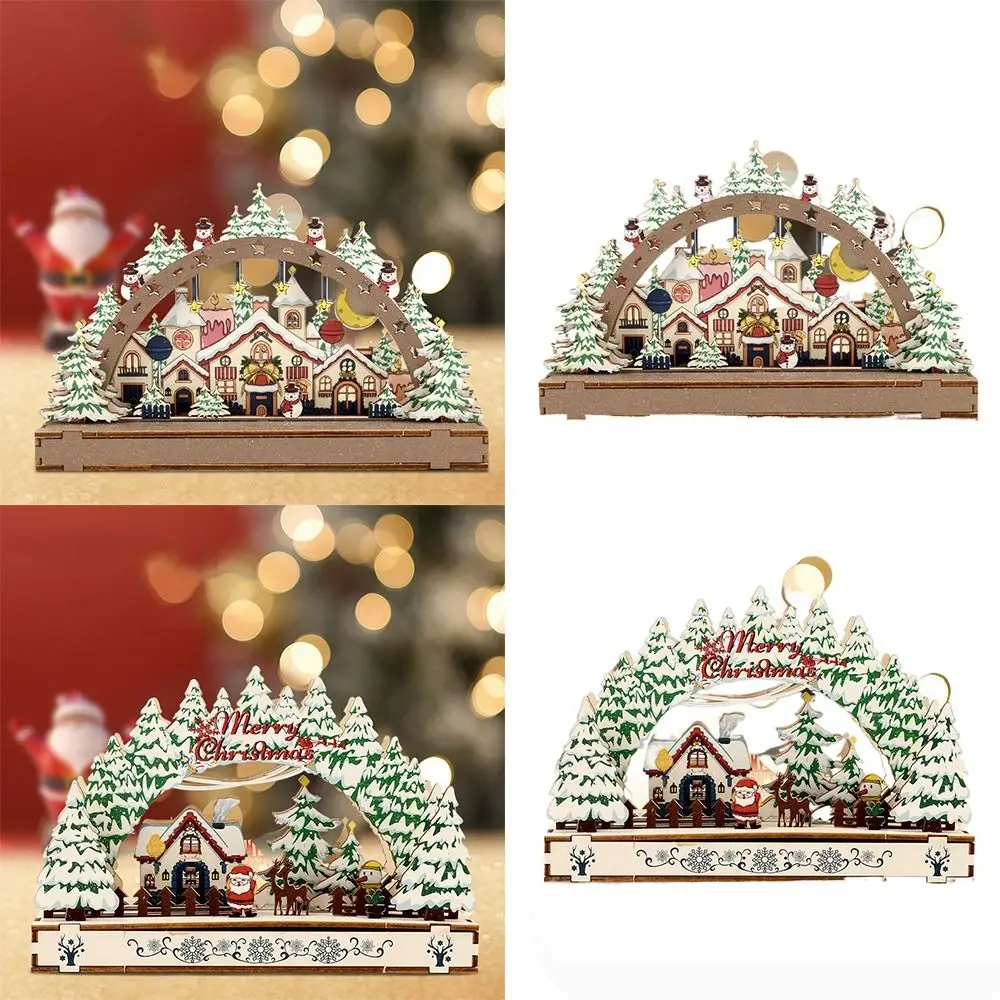 

Домашнее здание, Рождественская деревня, «сделай сам», снеговик, Рождественская елка, оконные украшения, деревянный дом, подарки, настольные украшения для дома