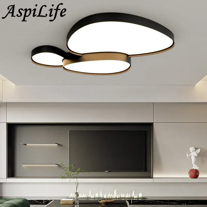 Interior LED teto lustre, Home Decor, sala de estar, quarto, estudo infantil, sala de jantar, luminária, AC85-260V
