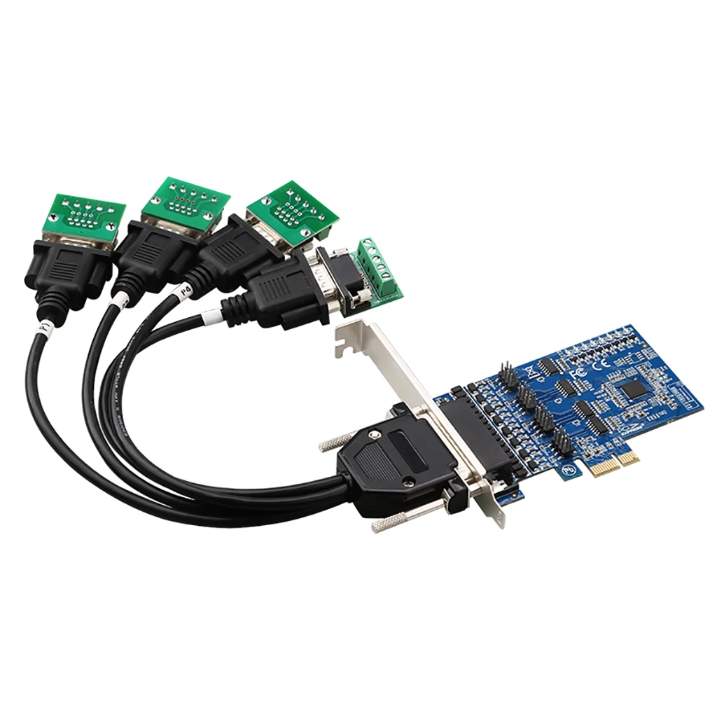 Pci express 4 portas rs422 rs485 cartão