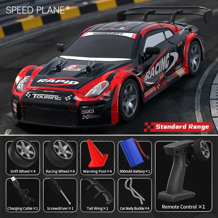 1/16 High Speed Rc Drift Vehicle Cars Dual Mode 4Wd Remote Control Racing Car Competition Race Car Boys Toy Replaceable Tire