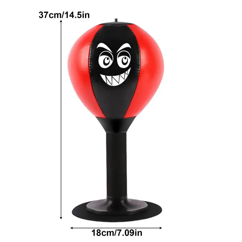 Desktop Punching Bag Stress Relief Punching Bag Table Boxing with Suction Cup Desk Boxing Punch Ball for Kids Adults