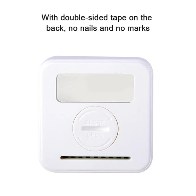 Abs Üvegházhatást Okozó Lcd Digitális Gyakorlati Akkumulátorral Működtetett Mini Hőmérő Higrométer Expressziós Kijelzővel - Image 5