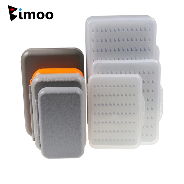 Waterproof Fly Fishing Lure Bait Trout Flies Storage Box Case Container  Transparent Ultra-thin Fly Hook Box Fishing Tackle - AliExpress